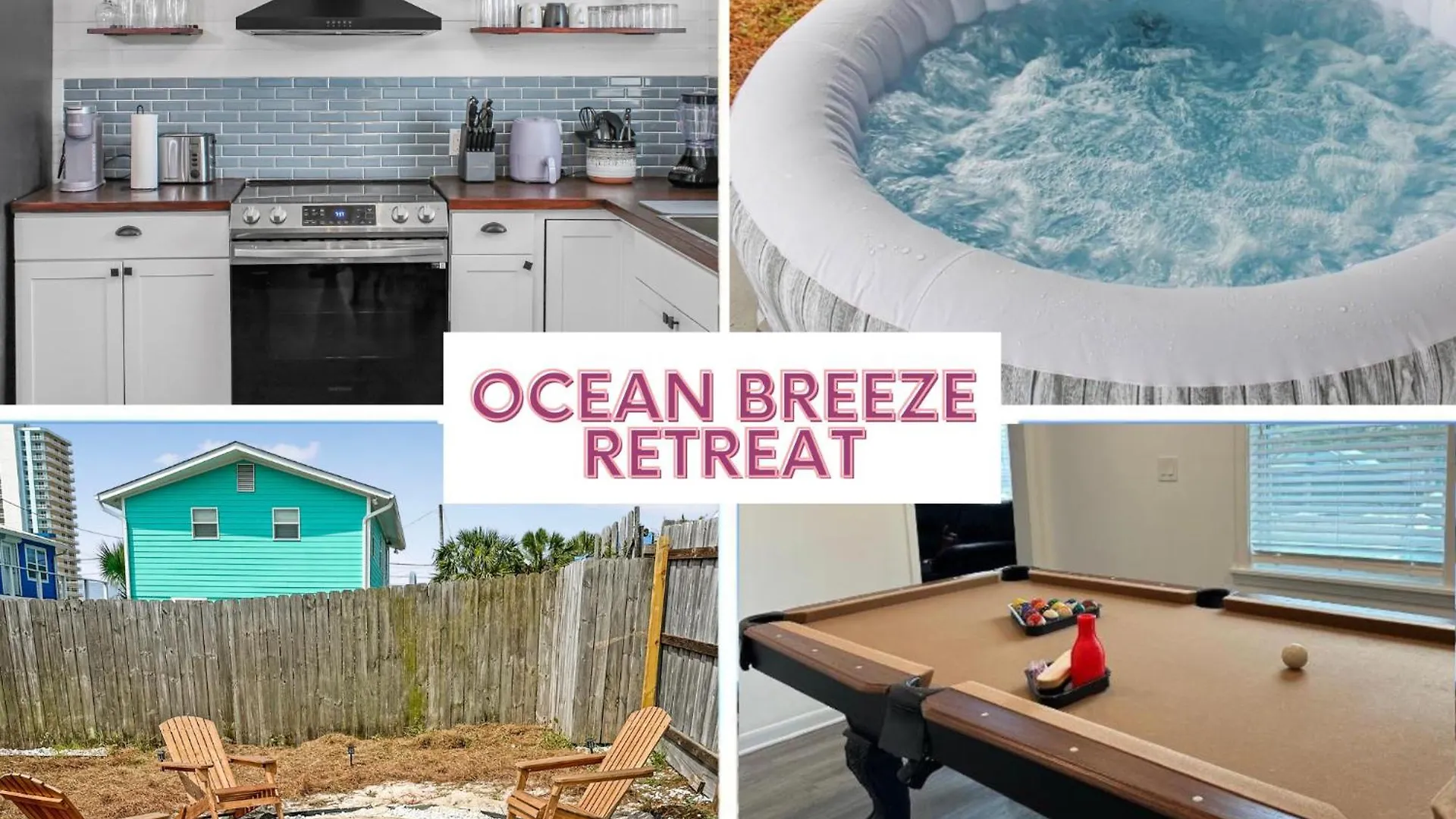 Beachside Bliss - Breakfast, Walk To Schooners, Sleeps 15, Fenced Privacy Панама-Сити